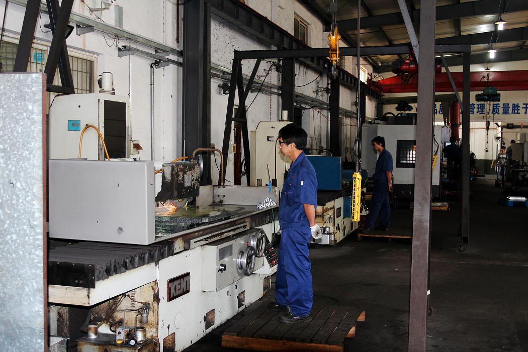 Grinding machine processing